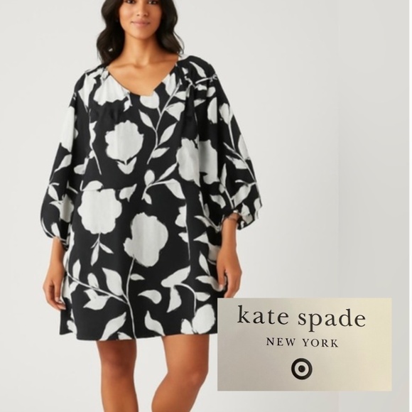 kate spade Dresses & Skirts - NEW  Kate Spade for Target Rose Poplin floral dress, Medium